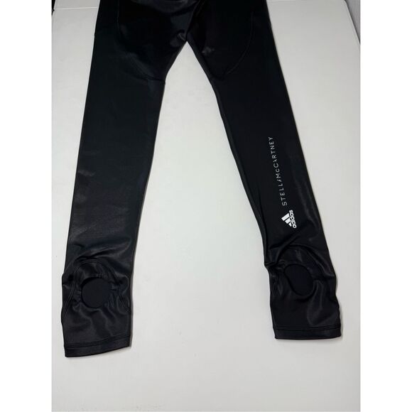NWT Stella McCartney X Adidas Black Stirrup Leggings Limited Edition Size L - Picture 11 of 12